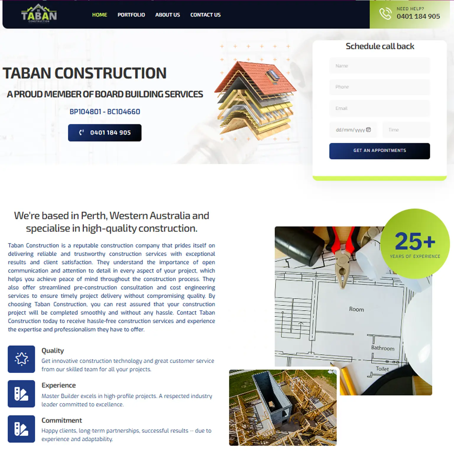 TABAN CONSTRUCTION